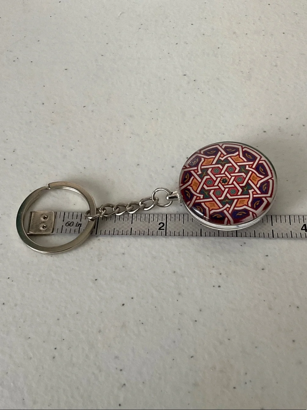 Islamic Geometric Keychain - Women Accessories